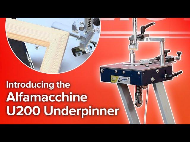 Introducing the Alfamacchine U200 Underpinner