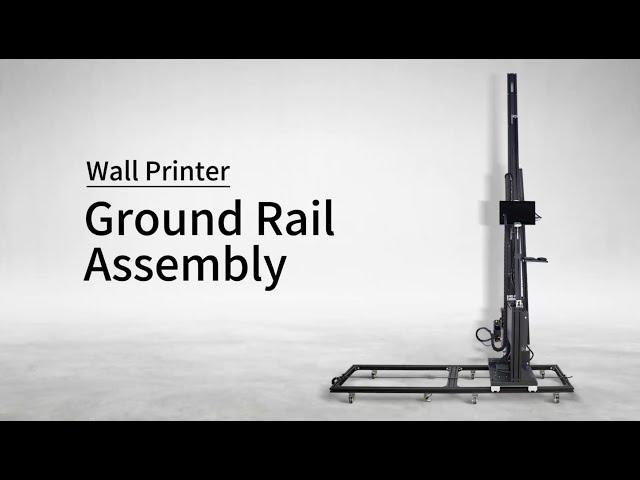 Maxwave Portable Wall Printer Ground Rail Installation Guide