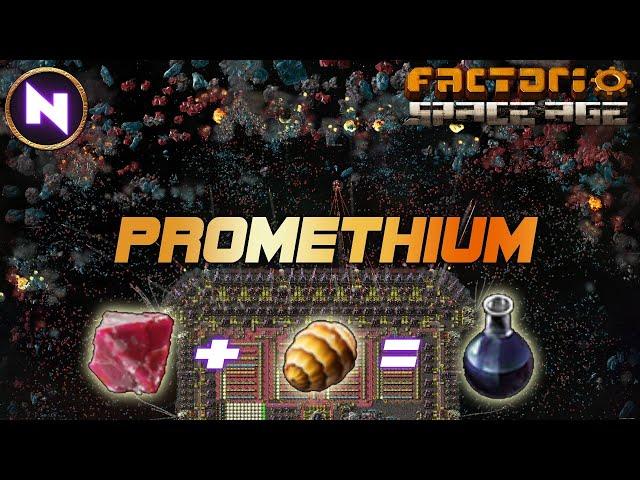 PROMETHIUM SCIENCE: Taking 15000 Biter Egg To The SHATTERED FIELD | 57 | Factorio SPACE AGE Tutorial