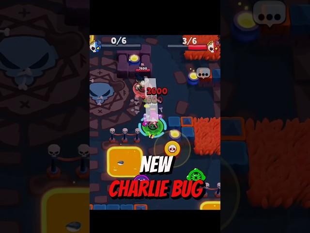 New Charlie BUG in Brawlstars️ #brawlstars #shorts