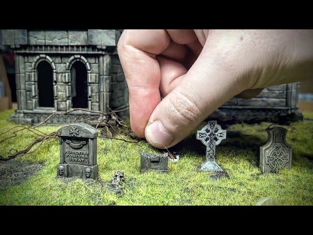 ДИОРАМА - ЗАБРОШЕННОЕ КЛАДБИЩЕ | Fantasy DIORAMA