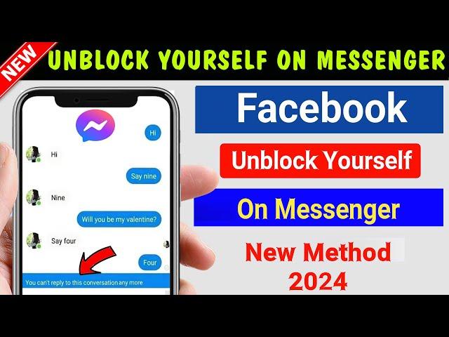 How to Unblock Yourself on Facebook Messenger if Someone Blocked 2024 | unblock yourself on Facebook