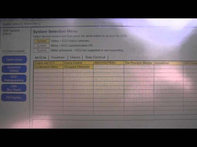 How To Use Toyota Techstream Part 1