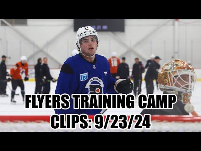 Philadelphia Flyers Training Camp Clips - 9/23/24