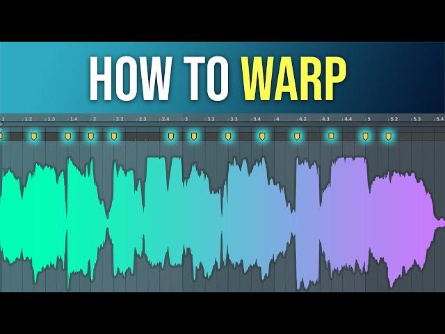 How to Warp Audio in Ableton: Sync Vocals, Pitching & Time Stretching