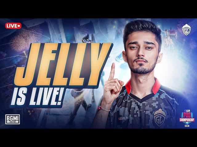 ONE GAME PRO CHAMPIONSHIP LIVE WITH JELLY | BGMI |