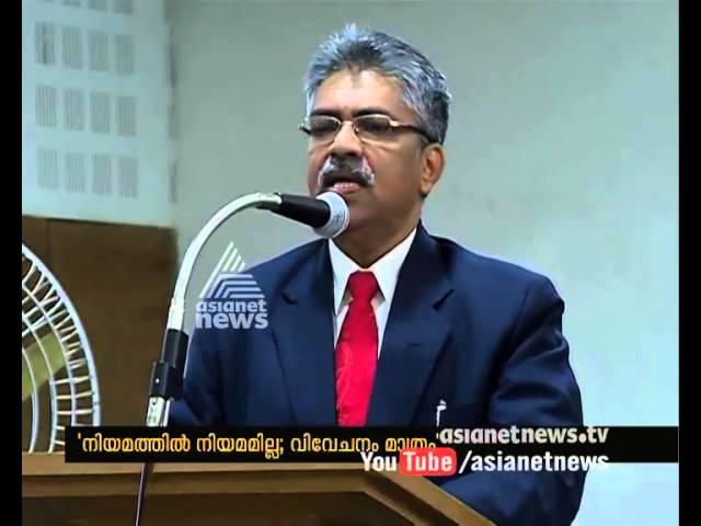 Justice B. Kemal Pasha criticising Muslim community personal law