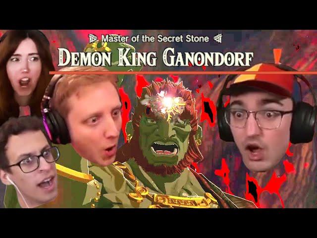 Streamers react to Ganondorf in Tears of the Kingdom