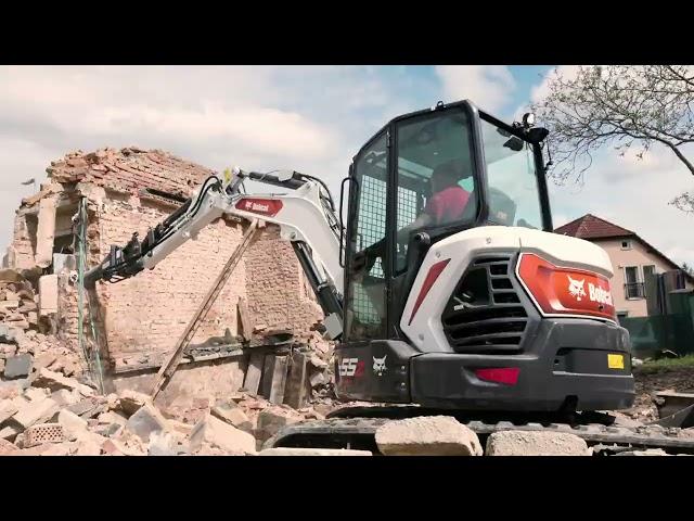 BOBCAT | Demolition Machine/Hydraulic Breaker Attachment | TVE Hire and Sales | South West UK