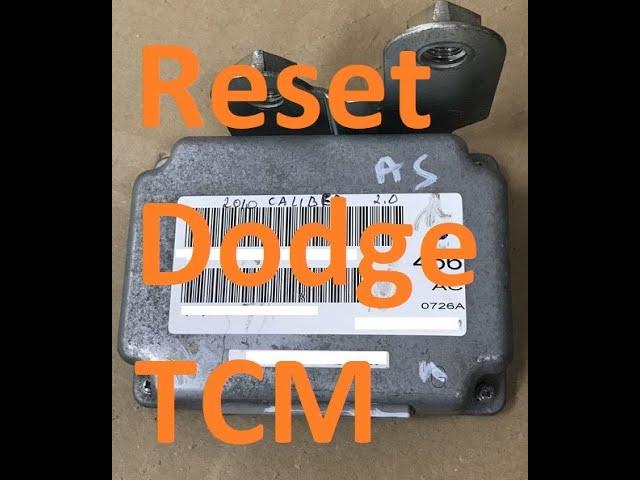 5 Options to Reset a Dodge Transmission Control Module (TCM) Chrysler TCM Reset