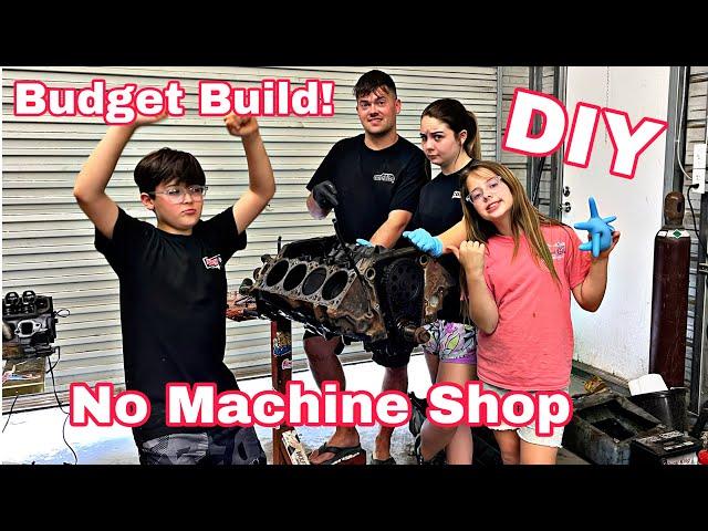 250k Mile Engine Rebuild At Home! With No Machine Work For Cheap!