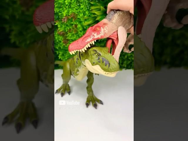 Spinosaurus Biting Dinosaurs