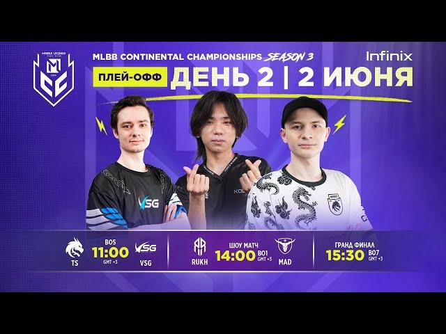 [Live] MCC S3 Гранд-Финал | Team Spirit vs. Brute Force | Mobile Legends: Bang Bang