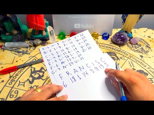  SEU NOME REVELA OS SEUS NÚMEROS DA SORTE Numerologia dos Nomes para Ter Sorte