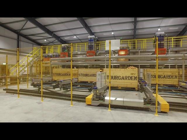 Food Automation presents Elisam 8 Lane Optical Onion Grader with automatic bin distribution