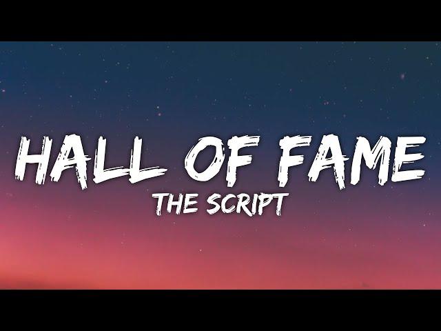 The Script - Hall Of Fame (Lyrics)