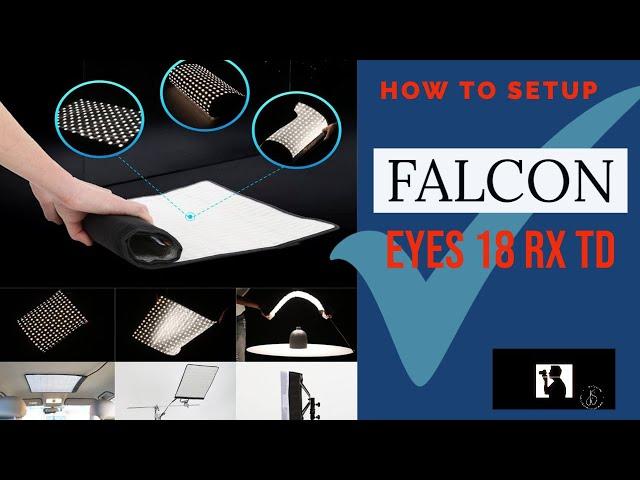 How to setup Falcon Eyes 18 RX