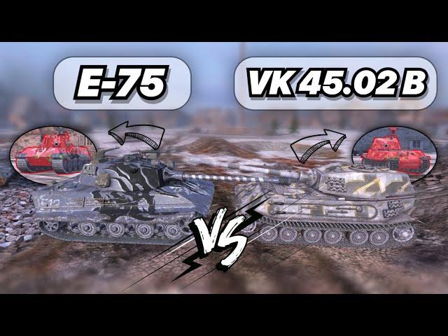 На ЗАБИВ#130 | САМЫЕ СИЛЬНЫЕ ТТ НА 9 УРОВНЕ В HD | Е-75 vs VK 45.02 B | ИМБА против ТАПКА