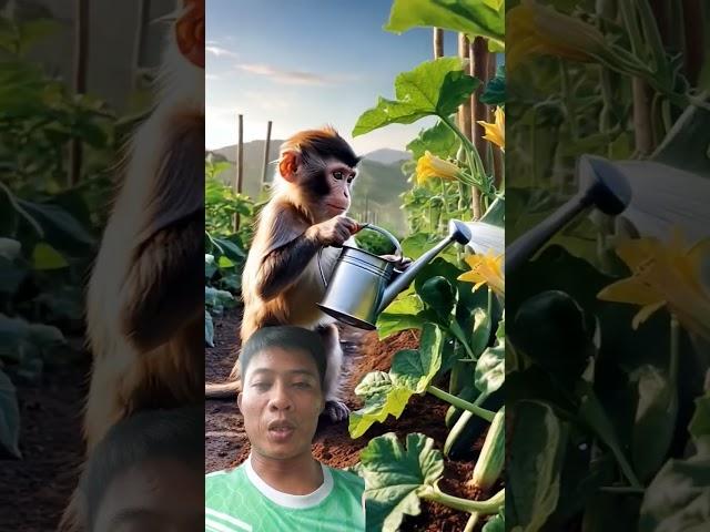 monkey doing housework youtube #VDS monkey 222