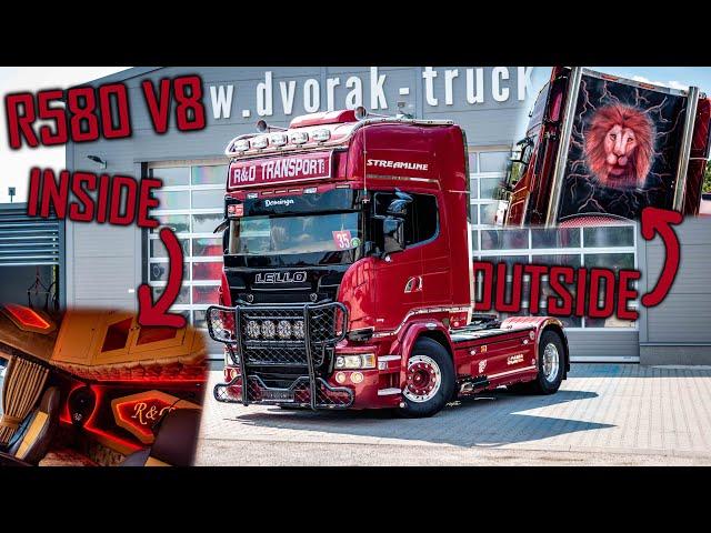 FULL WALKAROUND: Scania R580 V8 'Lello' // *Italian Style*