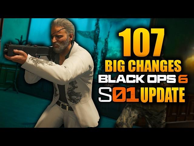 Black Ops 6: 107 Big Changes in The Season 1 Update! (Patch Notes)