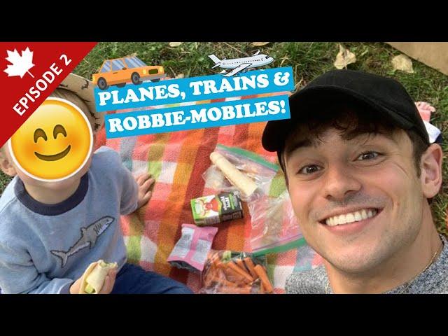 Planes, Trains and Robbie-Mobiles! | Canada Chronicles Ep2 I Tom Daley