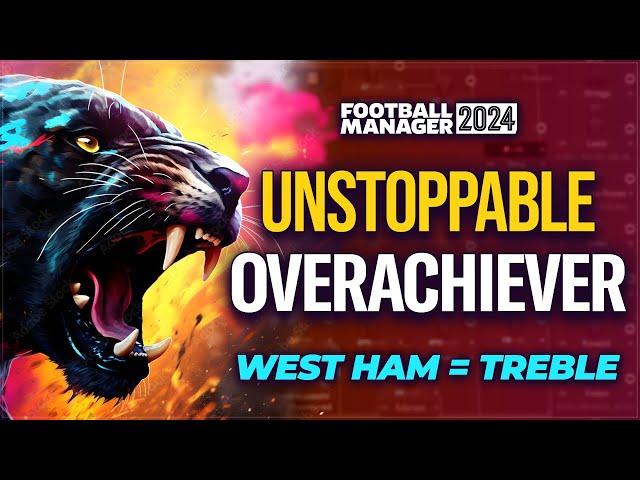 The UNSTOPPABLE OVERACHIEVING FM24 Tactic | Football Manager 2024 Best Tactics