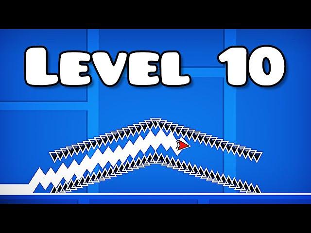 Playing 10 Levels of Mini WAVE That Get HARDER