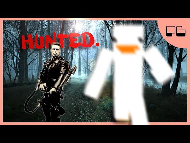 Hunted By The Terminator!!! (Minecraft Speedrun Challenge)
