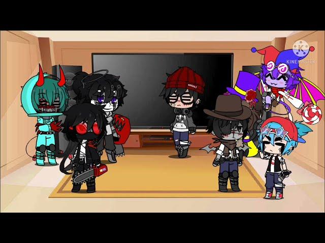 Fandoms react to Tricky Madness 2 + Memes (Gacha Club)