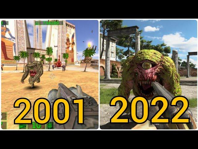 The Evolution of the Serious Sam Games (2001-2022) - in HD!