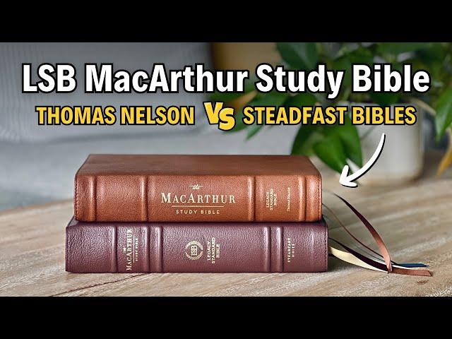 LSB MacArthur Study Bible | Full Review of BOTH Editions!