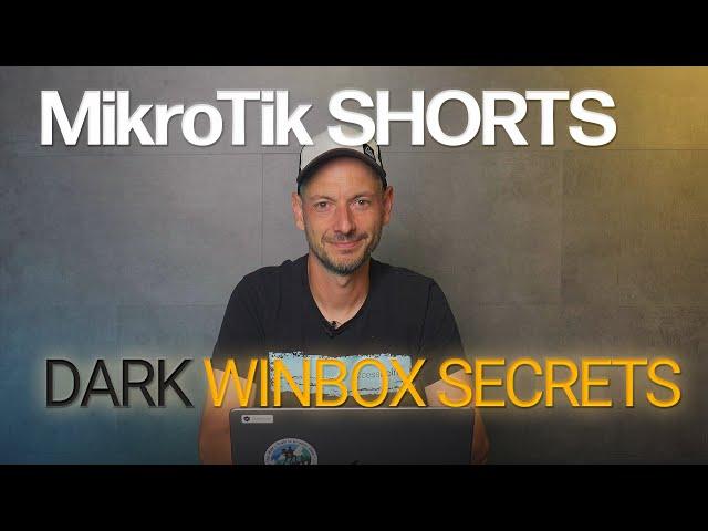 MikroTik Shorts - WinBox műhelytitkok