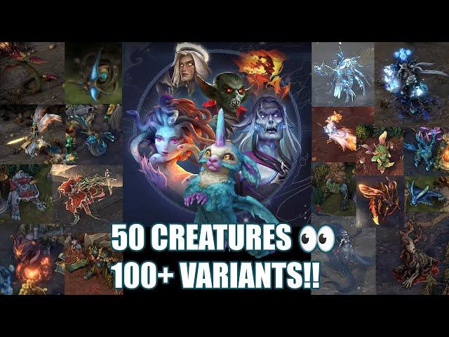 Heroes of Might and Magic: Olden Era - Every creature shown so far!