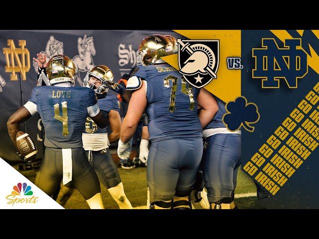 Notre Dame vs. Army | College Football HIGHLIGHTS | 11/23/2024 | NBC Sports