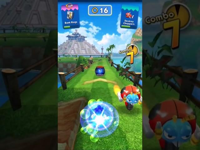 Sonic dash running sim #sonic