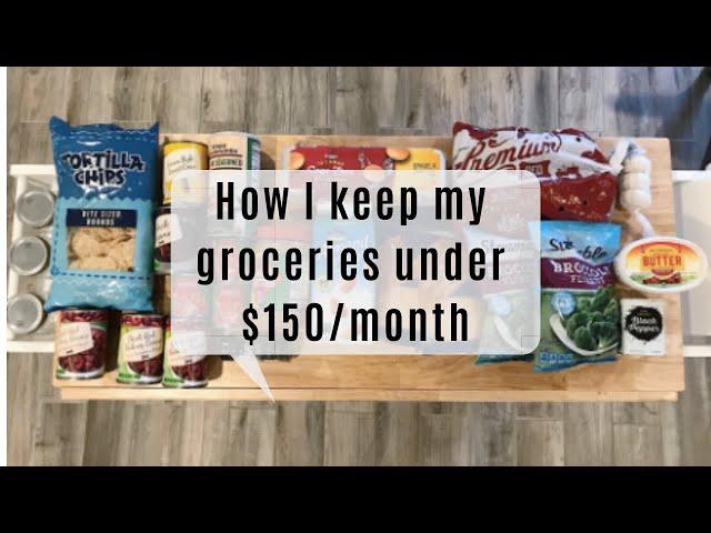 $150 OR LESS GROCERY BUDGET FOR TWO | Budget grocery shopping | 2019