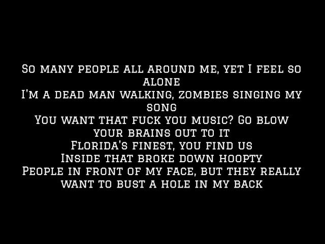 Pouya ft. Ghostmane - 1000 Rounds (Lyrics)