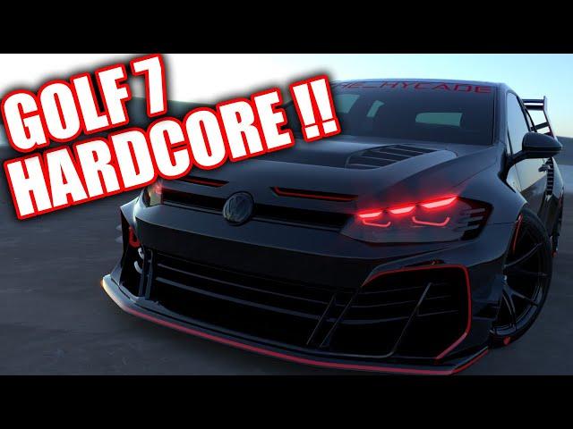 VW Golf 7 Hardcore Bodykit by hycade