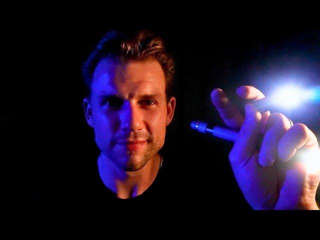 ASMR Light Triggers and Breath Work | Closed Eye Triggers