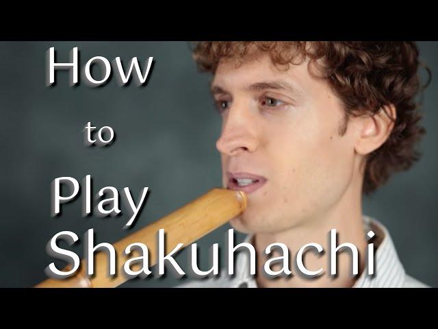 How to play shakuhachi by Josen (Jon Kypros)