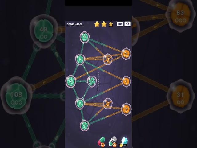 Cell Expansion Wars Level 4102 ⭐⭐⭐ Walkthrough #shorts