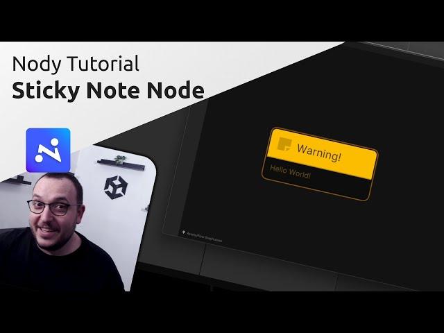 Sticky Note Node - Nody Tutorial - Doozy UI Manager