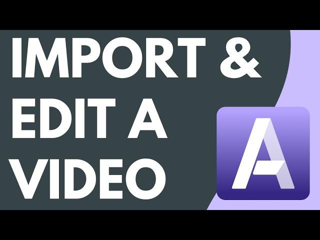 Import and Edit a Video in Camtasia Audiate