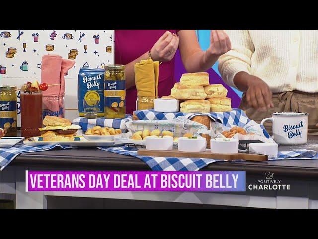 Veterans Day Deal at Biscuit Belly