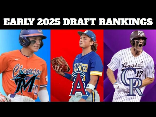 Who are the top prospects in the 2025 MLB Draft? (Holliday, LaViolette, Cannarella & More!)