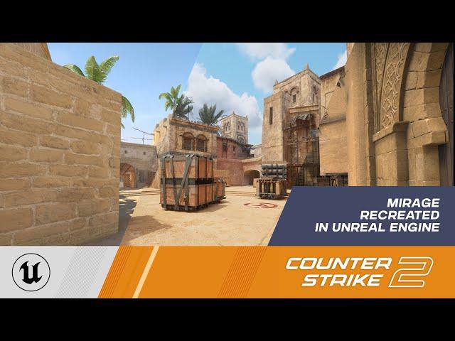 CS 2 – Mirage recreated in Unreal Engine 5