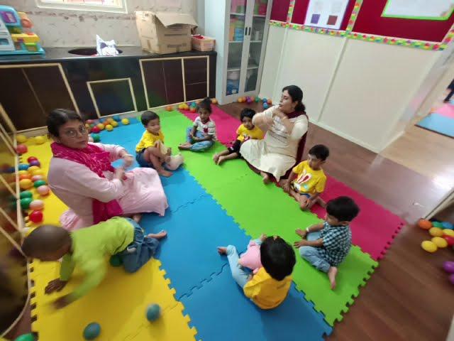 1st Day of School at Eurokids Electronic City, Bangalore