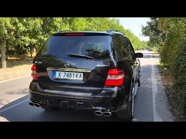 ML500 with 6.3 AMG exhaust