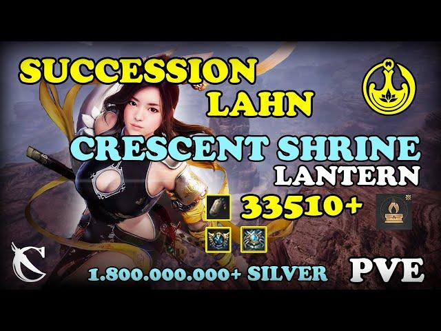 BDO - Crescent Shrine Lantern 33510+ Trash Yellow & Agris - Succession Lahn - PVE - 2024-08-25